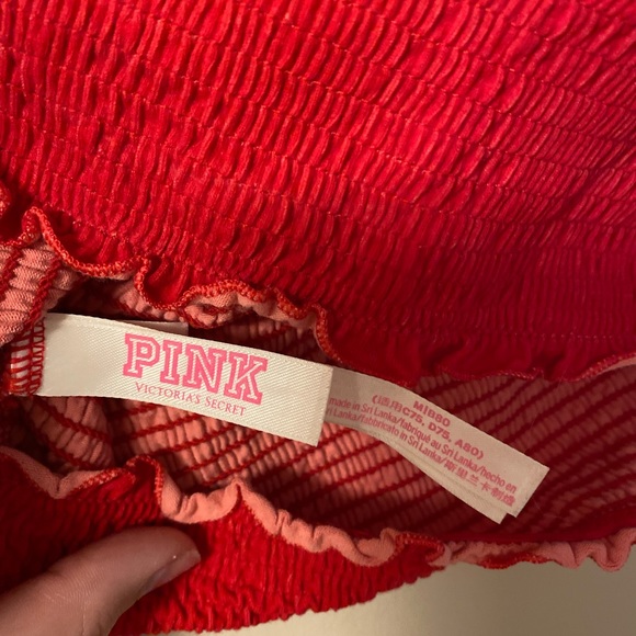 VS Pink Tube Top Size Medium - Picture 4 of 4